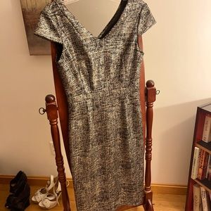 Betsey Johnson, black/gold and different!